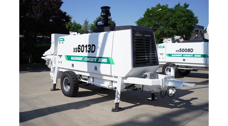 Стационарный бетононасос XCMG XS6013D Стационарный бетононасос XCMG XS6013D