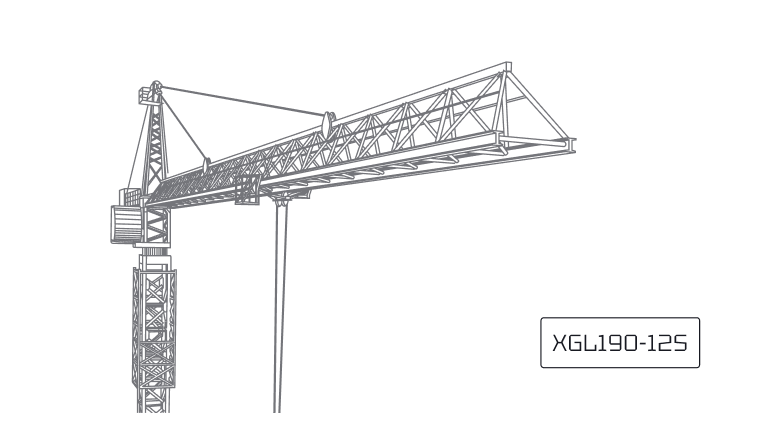 Башенный кран XCMG XGL190-12S Башенный кран XCMG XGL190-12S