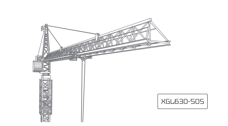 Башенный кран XCMG XGL630-50S Башенный кран XCMG XGL630-50S